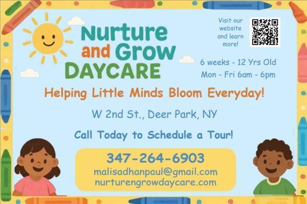 Nurture And Grow Daycare