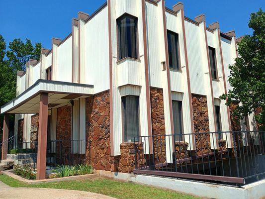 Here is the view off of Classen