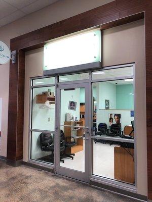 Full service beauty salon.