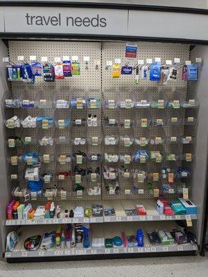 Travel-sized products