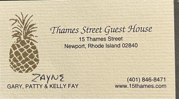 Thames Street Guest House