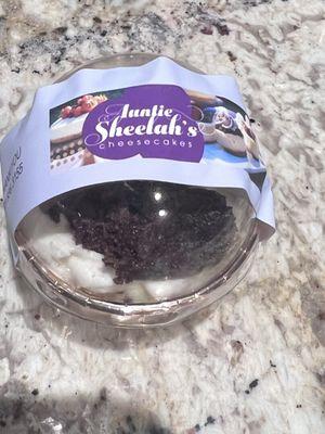 Featured small business: Brownie explosion cheesecake mini from Sweet Sheelah's
