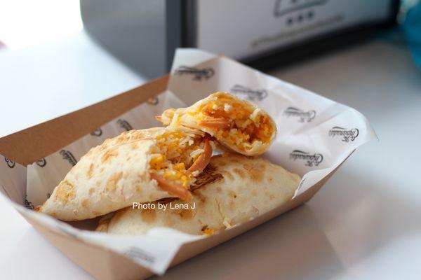 Vegan Ham & Cheese Empanadas ($4.20 each) - not good.