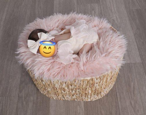 Newborn photography props