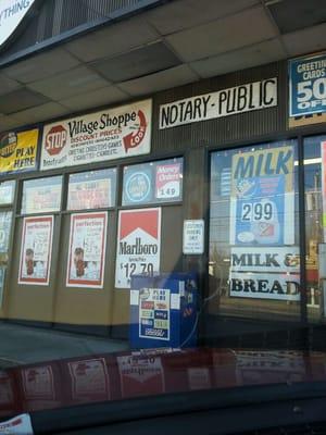 Lotto and newspapers