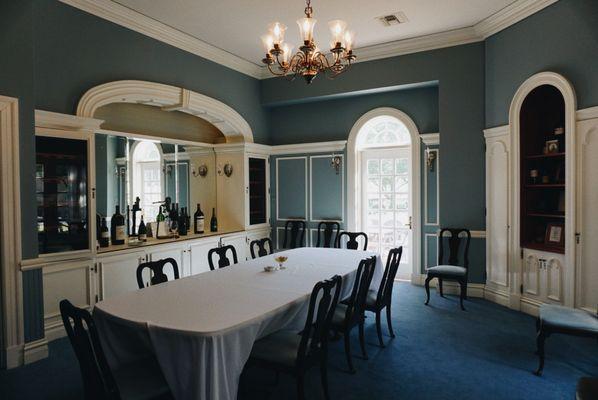 The Jefferson House dining room. Private event ready!