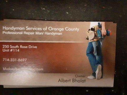 Handyman Services of Orange County