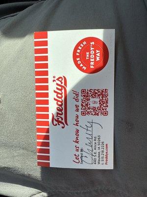 Freddy's Frozen Custard & Steakburgers
