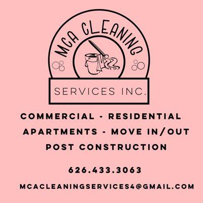 MCA Cleaning Services
