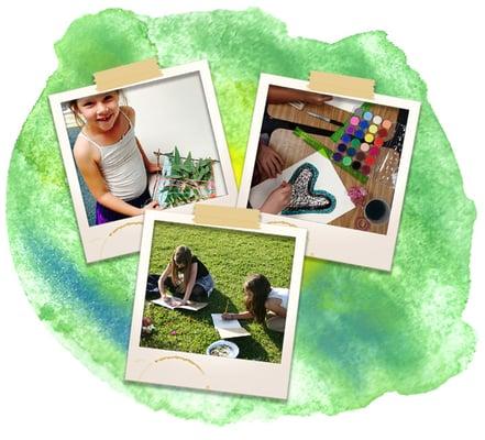 Students in our "Getting Back to Nature" after school enrichment program