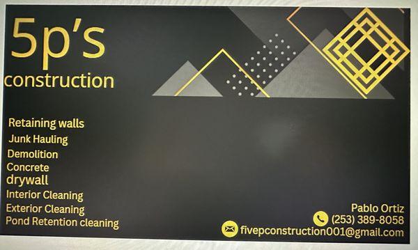 5P’s Construction