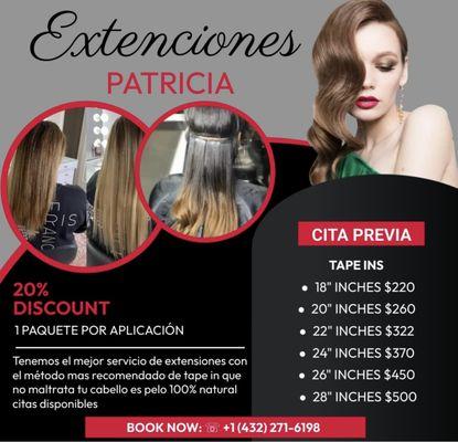 Extensions Patricia