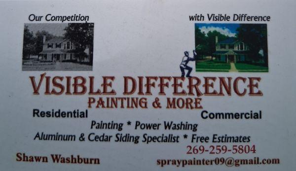 Visible Difference painting and more