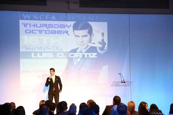 WSCFA Real Estate Event with Million Dollar Listing Star Luis Ortiz. A great night of Real Estate and Networking. "BOOM"