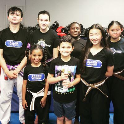 Belt promotions for our little ones.