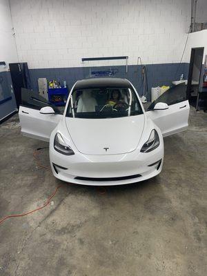 Tesla ceramic tint