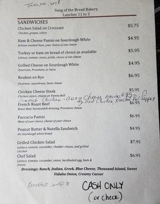 Song of the Bread Bakery