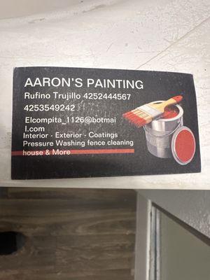 Aaron’s Painting