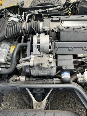 C4 Corvette Oil Change