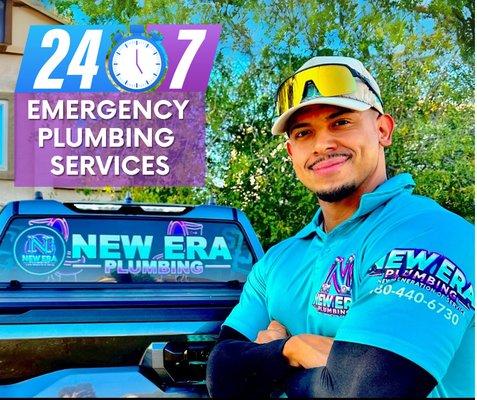We are available 24/7 for any plumbing emergency