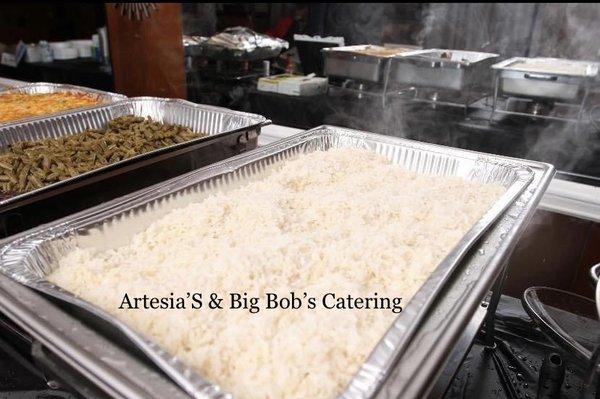 Big Bob's Special Cooked White Rice.