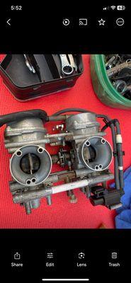 Clean carburetors