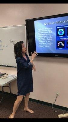 Lecturing on addiction