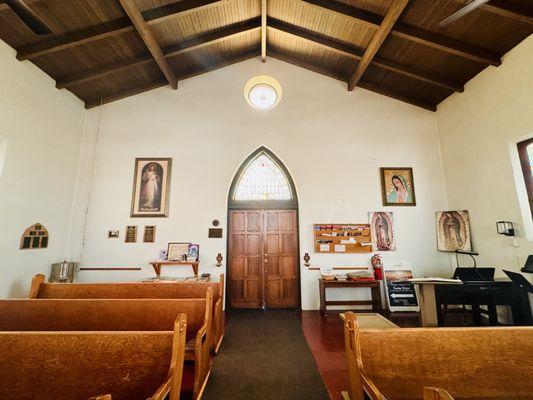 The Northern interior (entrance/exit) of St. Rita Shrine