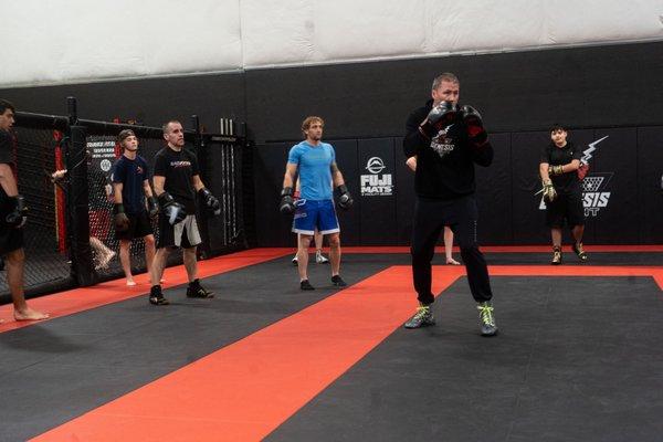 Boxing Class with World Champion Coach Jake Ramos Monday & Wednesday at 5pm and Tuesday & Thursday at 6pm.