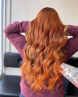 Extensions Copper, red, gorgeous