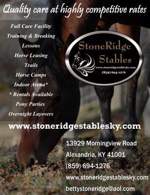 StoneRidge Stables