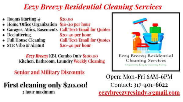 Eezy Breezy Residential Cleaning Services