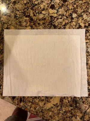 smaller new size versus old