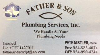 Father & Son Plumbing Services
