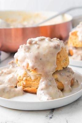 Biscuits and gravy