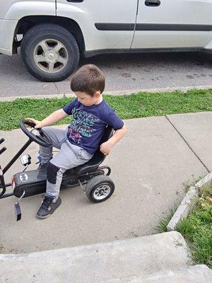 Grandson needs pre school. At Holy cross