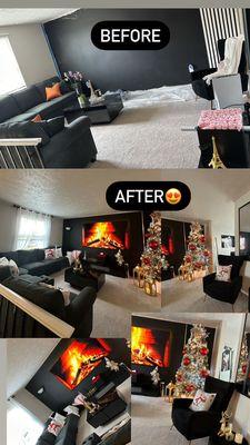 Cleaning & remodeling a customer house