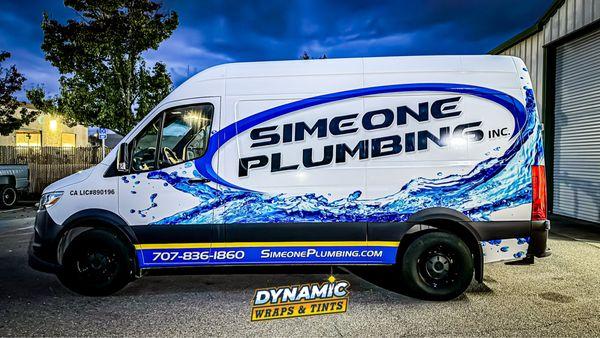 Full Wrap for Simeone Plumbing