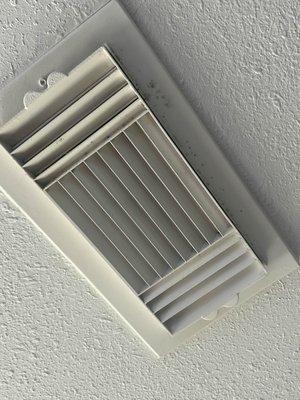 Mold in central A/C