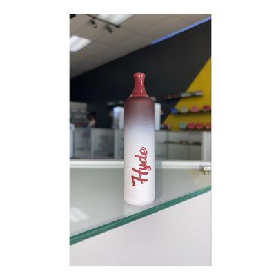 Hyde Retro. Great flavor, comes in 4000 puffs, rechargeable.