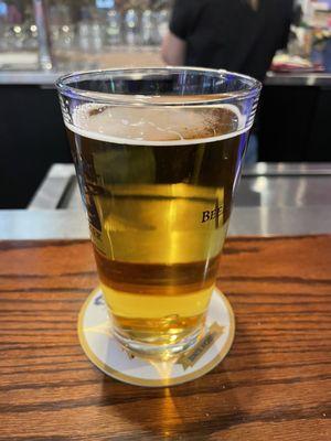 Laura always keeps the glass full :)