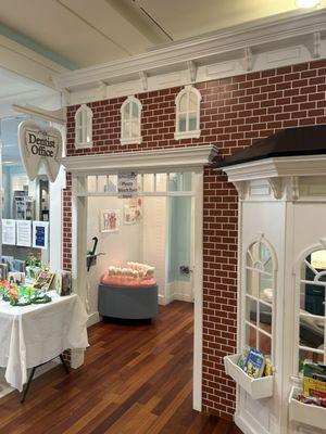 Dentist office and next to it is the doctor's office