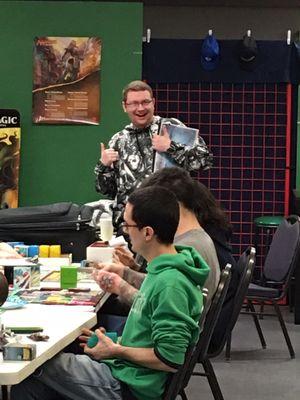 Playing Magic the Gathering