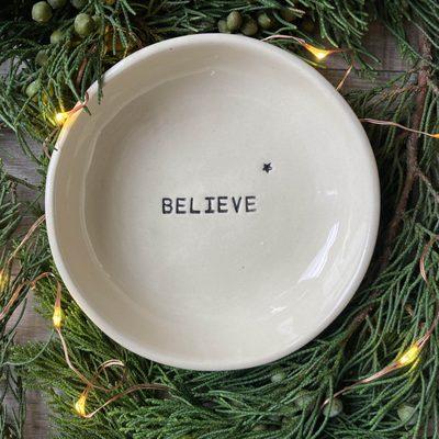 Believe bowl 5 x 1 1/2"
Order one today on our website!