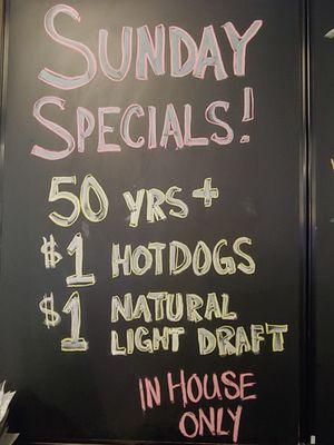 Senior Sunday Special