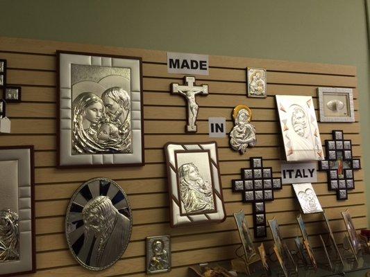 Some of our many beautiful items Made in Italy.