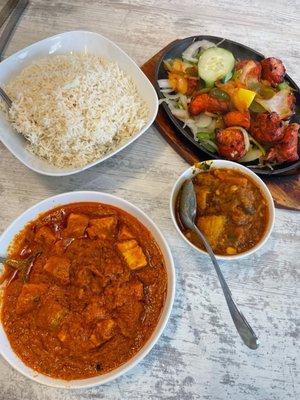 Salmon Makhani, Chicken Tikka