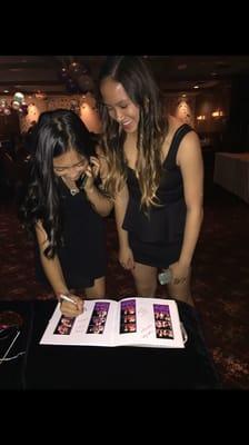 Memory Book for host. Free if IG page is shared.