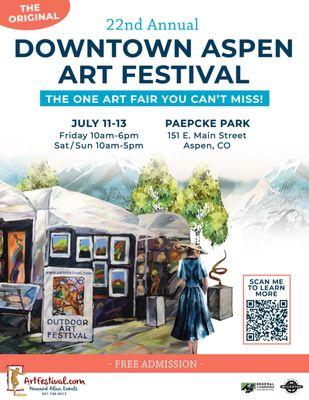 This Weekend - Downtown Aspen Art Festival
