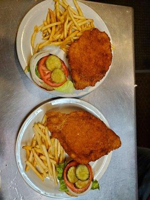 Tenderloin and fries